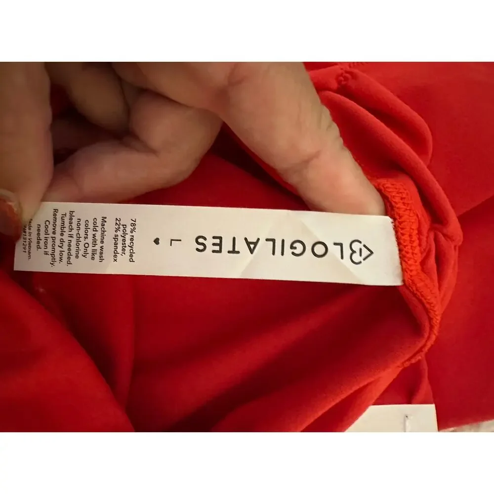 Blogilates measurements fabric